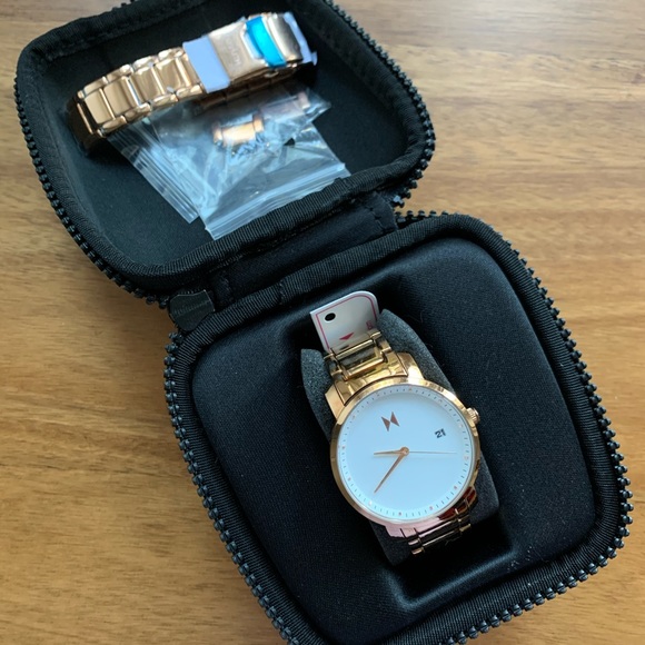MVMT Rose Gold Watch - Picture 2 of 3